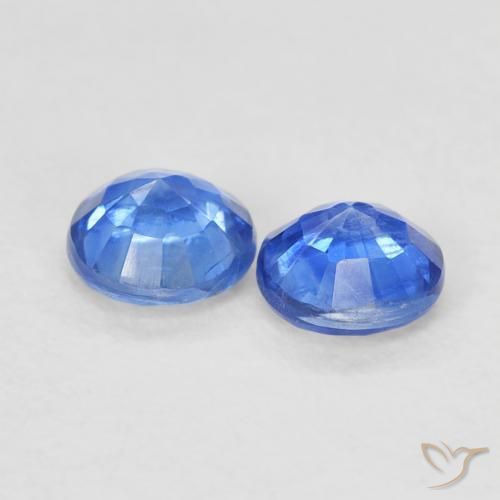 0.67 ct natürliche hellblau Kyanit-Edelsteine, Runden, VS-SI