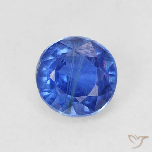 0.45ct Natürlicher Wahres Blau Kyanit, Runden, SI