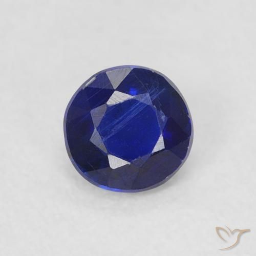 0.31ct Natürlicher Königsblau Kyanit, Runden, VS-SI