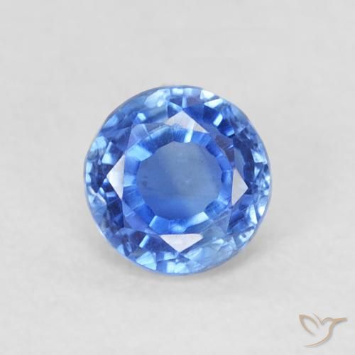 0.37ct Natürlicher hellblau Kyanit, Runden, VS-SI