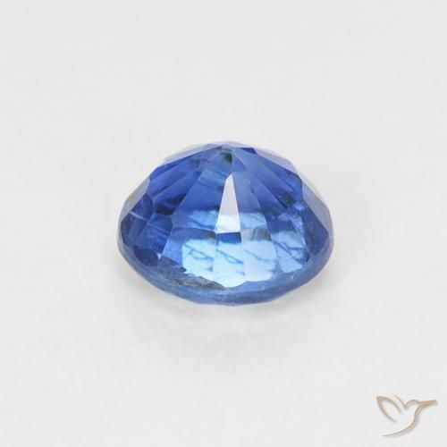 9,17 ctw natürlicher Helles Marineblau Kyanit, Runden, SI