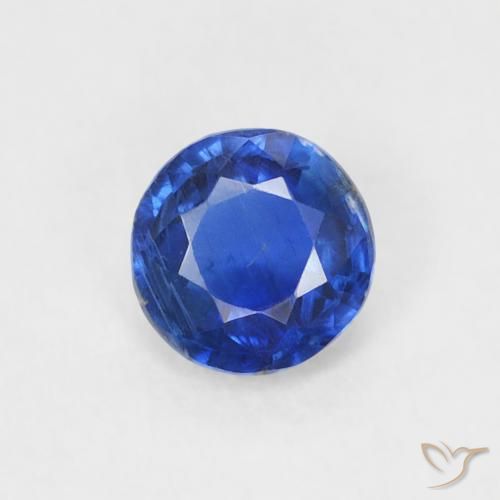 0.31ct Natürlicher Wahres Blau Kyanit, Runden, SI