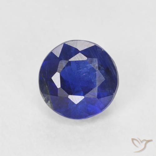 0.44ct Natürlicher Hellblau Kyanit, Runden, SI