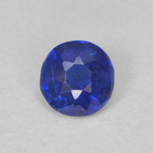 0.33ct Natürlicher tiefblau Kyanit, Runden, VS-SI