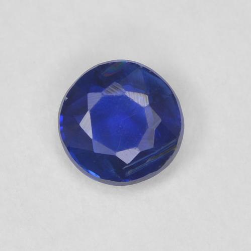 0.34ct Natürlicher dunkelblau Kyanit, Runden, VS-SI