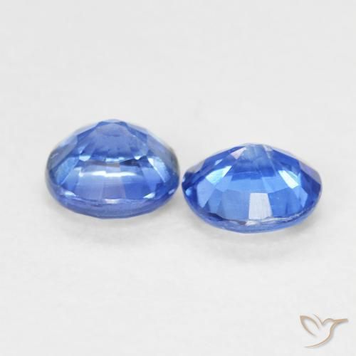 0.72 ct natürliche Baby blau Kyanit-Edelsteine, Runden, VS-SI