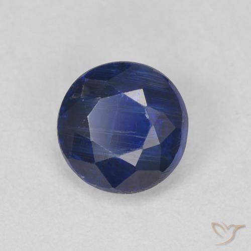 9,17 ctw natürlicher Navy blau Kyanit, Runden, SI