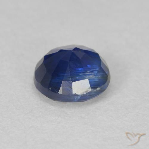 9,17 ctw natürlicher Navy blau Kyanit, Runden, SI