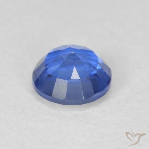 9,17 ctw natürlicher Helles Marineblau Kyanit, Runden, SI