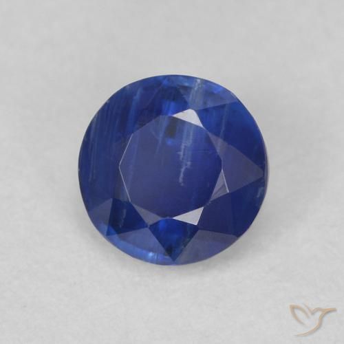 9,17 ctw natürlicher Navy blau Kyanit, Runden, SI