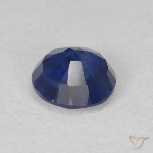 9,17 ctw natürlicher Navy blau Kyanit, Runden, SI