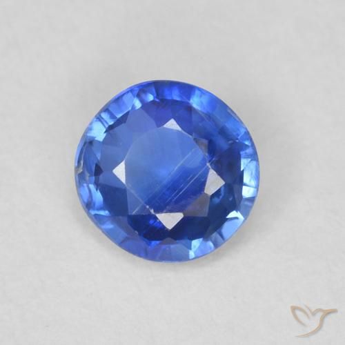 0.48ct Natürlicher Wahres Blau Kyanit, Runden, SI