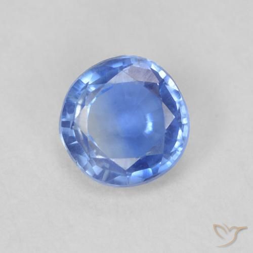 0.38ct Natürlicher hellblau Kyanit, Runden, VS-SI