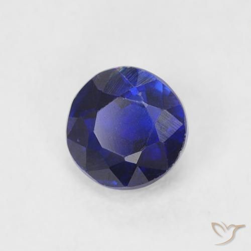 9,17 ctw natürlicher Navy blau Kyanit, Runden, VS-SI