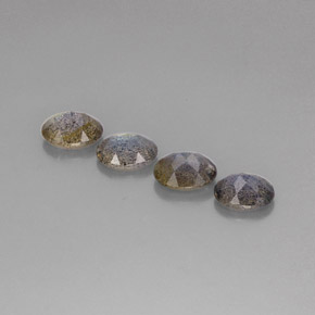  ct natürliche mehrfarbiger Labradorit-Edelsteine, Transparent, Transparent / Lichtdurchlässig
