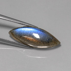 9,17 ctw natürlicher Mehrfarbig Labradorit, Marquise, Lichtdurchlässig