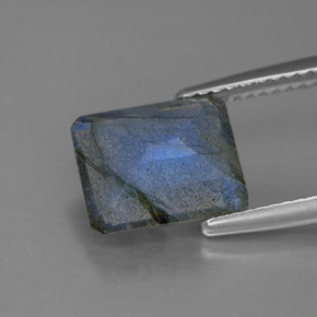 9,17 ctw natürlicher Mehrfarbig Labradorit, Transparent, Transparent / Lichtdurchlässig