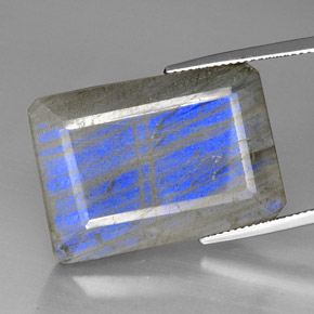 9,17 ctw natürlicher Mehrfarbig Labradorit, Transparent, Transparent / Lichtdurchlässig