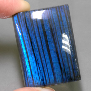 9,17 ctw natürlicher Mehrfarbig Labradorit, Baguette, Lichtdurchlässig