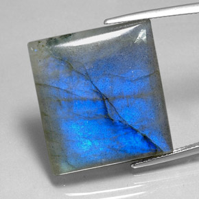 9,17 ctw natürlicher Mehrfarbig Labradorit, Baguette, Lichtdurchlässig