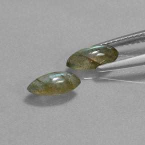  ct natürliche mehrfarbiger Labradorit-Edelsteine, Marquise, Lichtdurchlässig