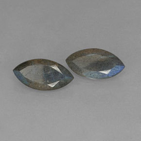  ct natürliche blauer Labradorit-Edelsteine, Transparent, Transparent / Lichtdurchlässig