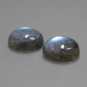  ct natürliche blauer Labradorit-Edelsteine, Oval Schliff, Lichtdurchlässig