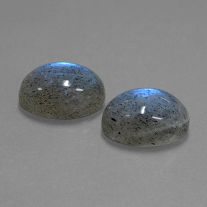  ct natürliche blauer Labradorit-Edelsteine, Oval Schliff, Lichtdurchlässig