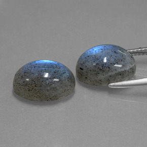  ct natürliche blauer Labradorit-Edelsteine, Oval Schliff, Lichtdurchlässig