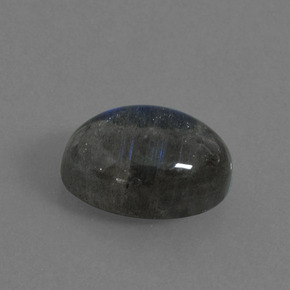 5,60 ctw natürlicher blauer Labradorit, Oval Schliff, Lichtdurchlässig