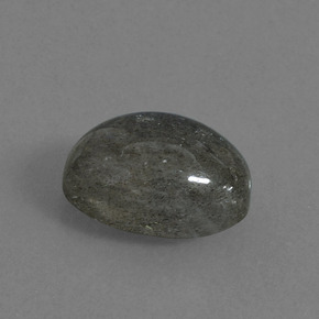 9,17 ctw natürlicher grau-blau-schimmernd Labradorit, Oval Schliff, Lichtdurchlässig