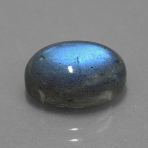 5,82 ctw natürlicher blauer Labradorit, Oval Schliff, Lichtdurchlässig