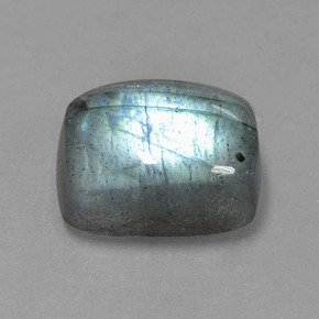 9,96 ctw natürlicher blauer Labradorit, Kissenschliff, Lichtdurchlässig
