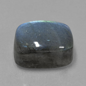 10,66 ctw natürlicher blauer Labradorit, Kissenschliff, Lichtdurchlässig