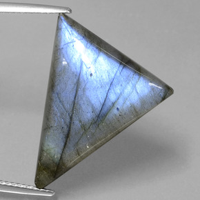 18,46 ctw natürlicher blauer Labradorit, Trillion, Lichtdurchlässig