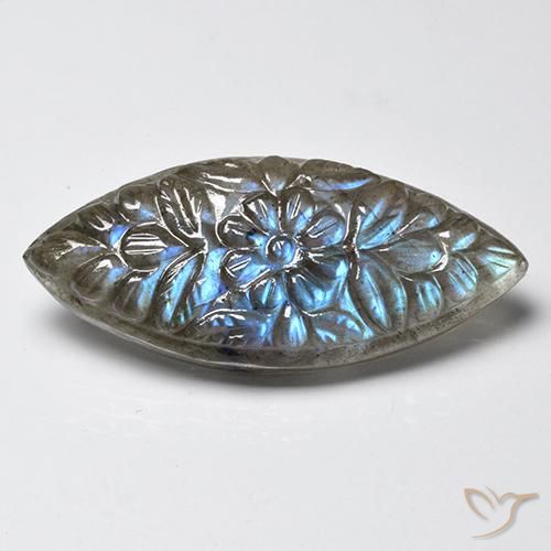 9,17 ctw natürlicher Mehrfarbig Labradorit, Marquise, Lichtdurchlässig