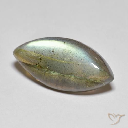9.96ct Natürlicher Mehrfarbig Labradorit, Marquise, Lichtdurchlässig