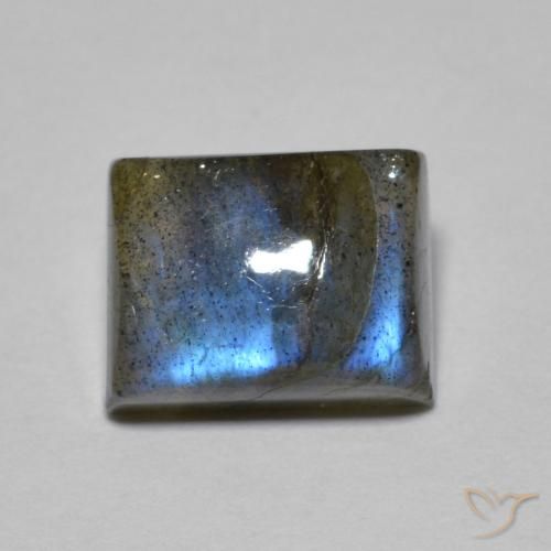 2.11ct Natürlicher Mehrfarbig Labradorit, Baguette, Lichtdurchlässig