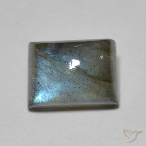 2.46ct Natürlicher Mehrfarbig Labradorit, Baguette, Lichtdurchlässig