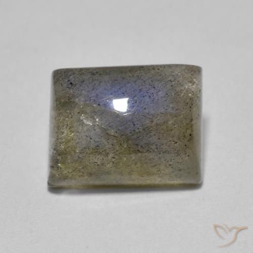 2.15ct Natürlicher Mehrfarbig Labradorit, Baguette, Lichtdurchlässig