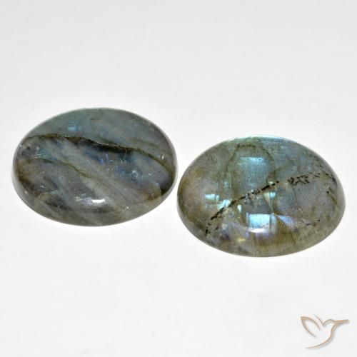 62.71 ct natürliche Mehrfarbig Labradorit-Edelsteine, Runden, Lichtdurchlässig