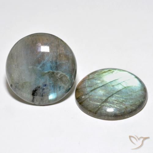 60.15 ct natürliche Mehrfarbig Labradorit-Edelsteine, Runden, Lichtdurchlässig