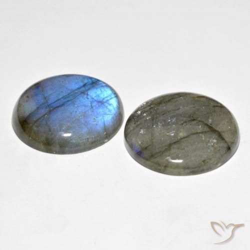 57.41 ct natürliche Mehrfarbig Labradorit-Edelsteine, Runden, Lichtdurchlässig