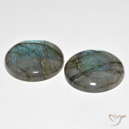 62.48 ct natürliche Mehrfarbig Labradorit-Edelsteine, Runden, Lichtdurchlässig