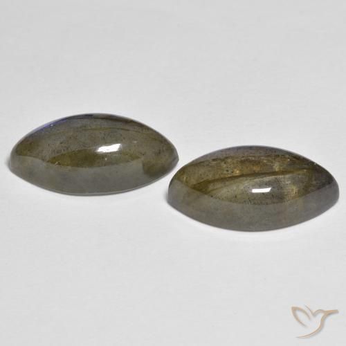 10.18 ct natürliche Mehrfarbig Labradorit-Edelsteine, Marquise, Lichtdurchlässig