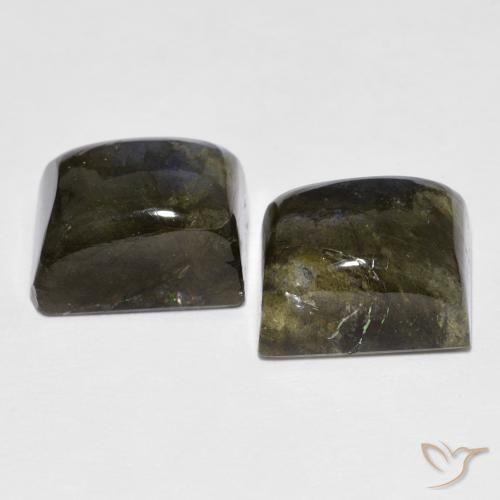 10.20 ct natürliche Mehrfarbig Labradorit-Edelsteine, Baguette, Lichtdurchlässig