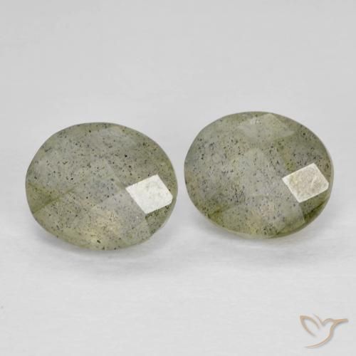 2.12 ct natürliche Mehrfarbig Labradorit-Edelsteine, Oval, Lichtdurchlässig