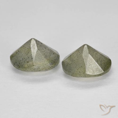 2.12 ct natürliche Mehrfarbig Labradorit-Edelsteine, Oval, Lichtdurchlässig