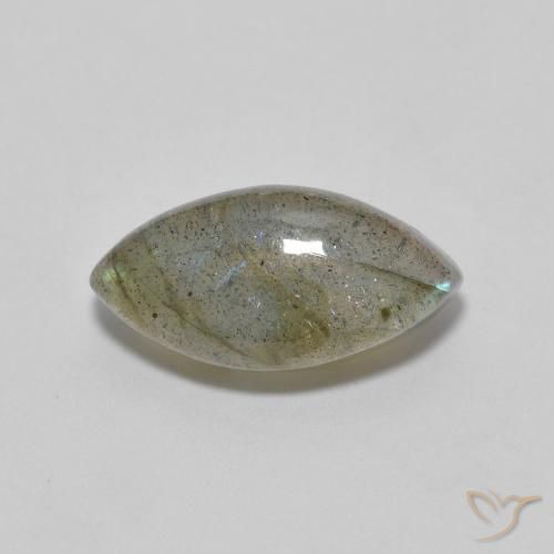 2.46ct Natürlicher Mehrfarbig Labradorit, Marquise, Lichtdurchlässig