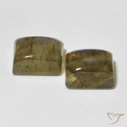 6.93 ct natürliche Mehrfarbig Labradorit-Edelsteine, Baguette, Lichtdurchlässig